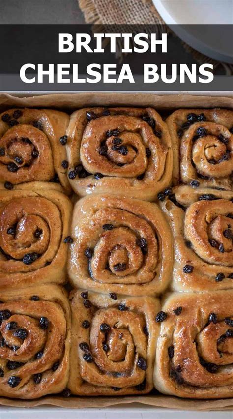 British Chelsea Buns Culinary Ginger Recipe Chelsea Bun Chelsea