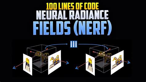 Neural Radiance Fields Nerf In Lines Of Pytorch Code Youtube