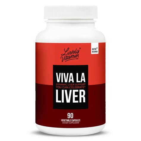 Viva La Liver Lively Vitamin Co Liver Detox Supplement