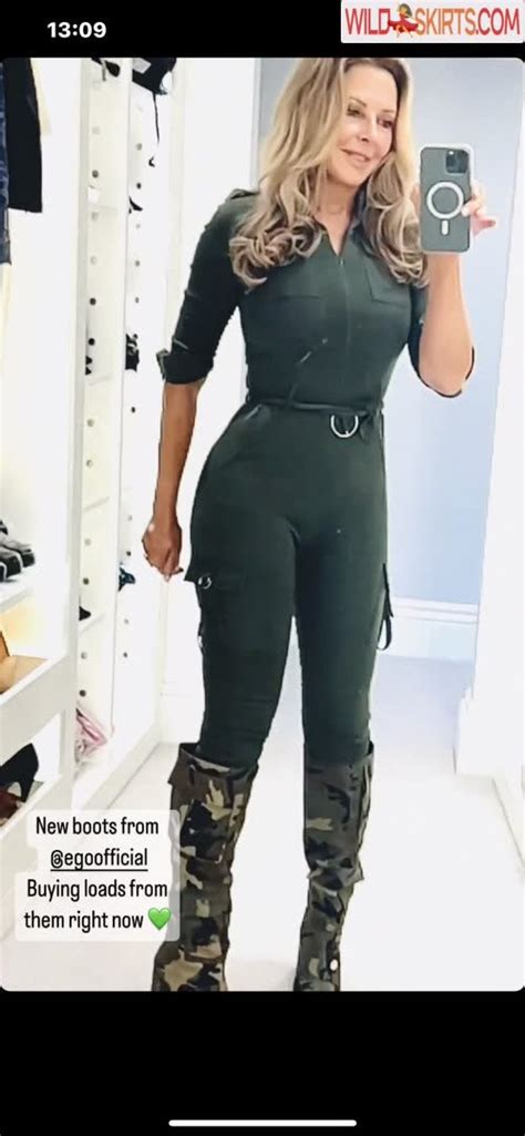 Carol Vorderman Carolvorders Nude Instagram Leaked Photo