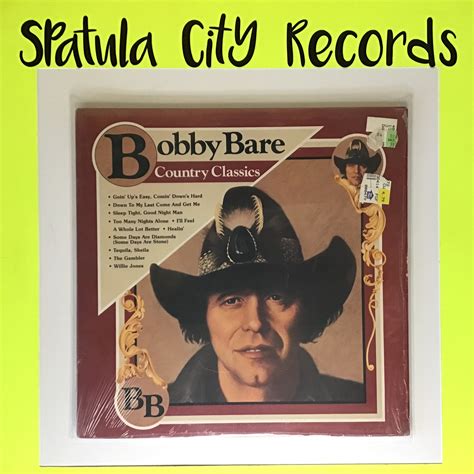 Bobby Bare Country Classics Vinyl Record Album Lp