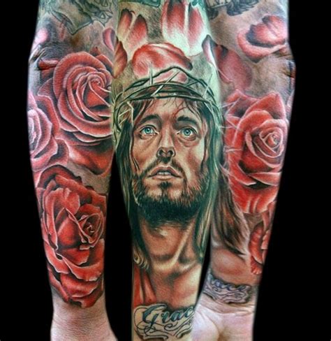 Best Spiritual Jesus Christ Tattoo Designs Images On Pinterest