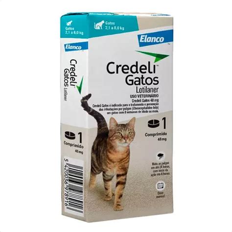 Tratamiento Mensual Credeli De Mg Contra Pulgas Para Gatos A