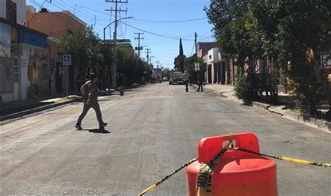 Cierre de calles en Zona Centro de Durango ocasionó caos vial este mañana