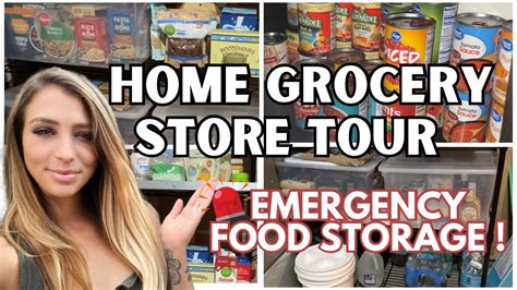 Prepper Pantry Tour Emergency Food Stockpile Youtube