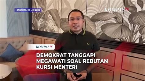 Demokrat Tanggapi Pernyataan Megawati Soal Rebutan Di Kursi Menteri