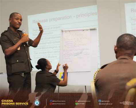 Unodc Organises A Four Day ‘training Of Trainers Workshop For Selected Prison Officers Ghana