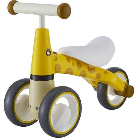 Wheels Balance Bike Yellow Freddo Backyard Park Maisonette In