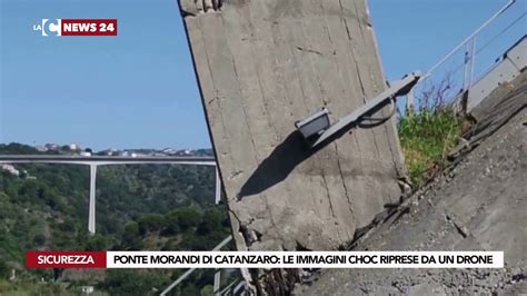 Ponte Morandi Di Catanzaro Le Immagini Choc Riprese Da Un Drone Youtube