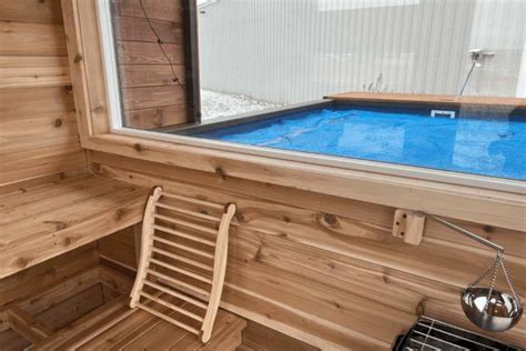 Cold Plunge Sauna Hot Tub This Shipping Container Has It All