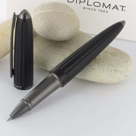 Stylo Roller Diplomat Aero Noir