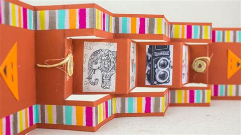 Tarjeta Scrapbook Acordeon Jeguridos Youtube 690