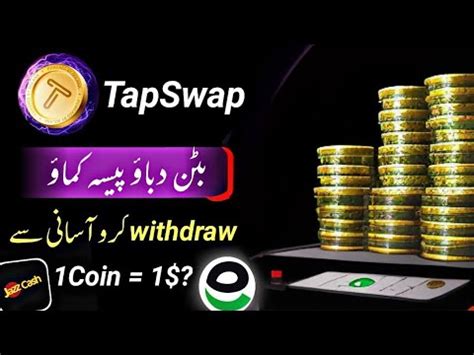 Tap Screen To Earn Money Tapswap Mining App Tapswap Withdrawal