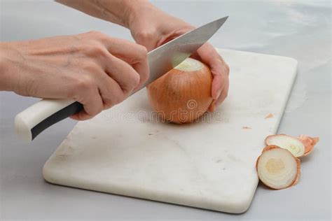 Peeling Onion Stock Image Image Of Peel Membrane Symbol 176133