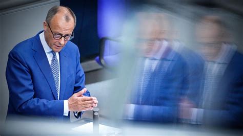 Cdu Kritik An Friedrich Merz Wegen Aussagen Zum Hauptgegner Gr Ne