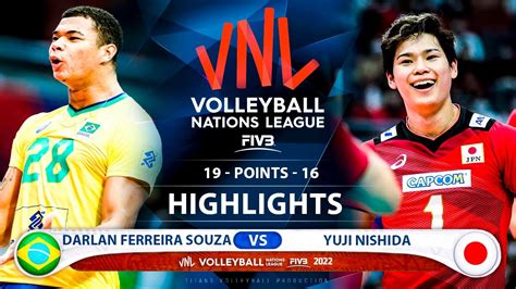 Darlan Ferreira Souza Vs Yuji Nishida Brazil Vs Japan Highlights