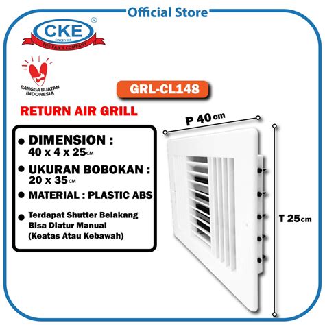 Jual Rag Return Air Grille Ukuran 26 X 40 Grill Ac Grill Diffuser Plafon Ducting Shopee Indonesia