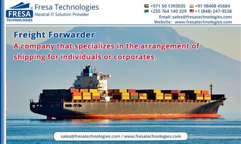 Freight Forwarder Explained