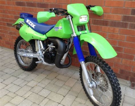 Restored 1987 Kawasaki Kdx200 Bike Urious