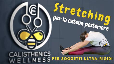 Stretching Catena Posteriore Per Soggetti Ultra Rigidi Youtube