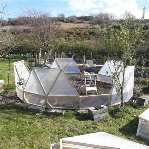 Geodesic Dome Greenhouse - 4.5m Diameter — Snowdon Domes