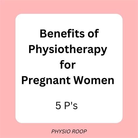 Benefits Of Physiotherapy For Pregnant Women Prenatal Physio