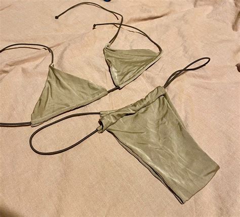 Olive Green Brazilian Bikini Women S Fashion Swimwear Bikinis