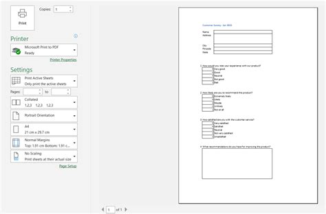 How To Create A Printable Form In Excel 2024 2025 Calendar Printable Templates