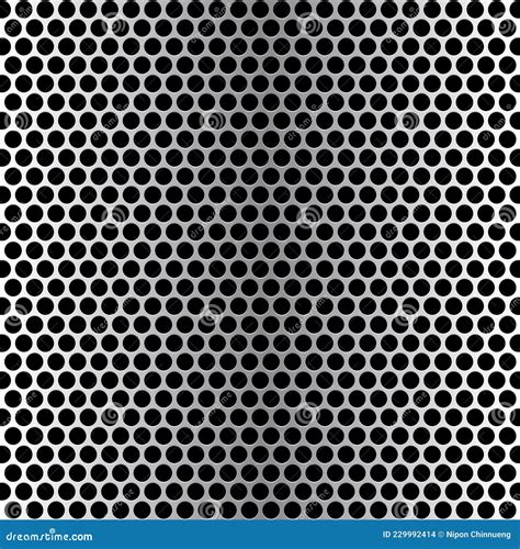 Metal Mesh Texture, Vector Design and Background Seamless. Stock Vector ...