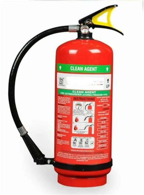 6 Kg Clean Agent Type Fire Extinguisher At ₹ 10500 Ca Fire Extinguisher In Thane Id 24265762533