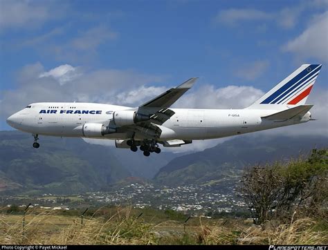 F GISA Air France Boeing 747 428 BCF Photo By Payet Mickael ID