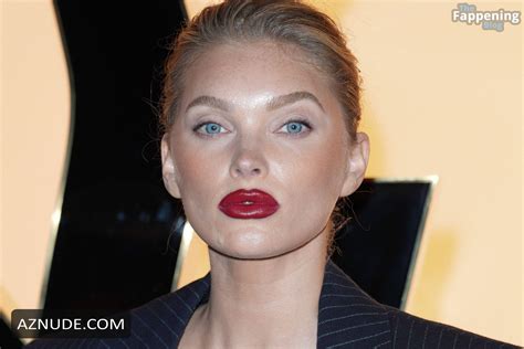 Elsa Hosk Sexy Flashes Her Nude Boobs At Paris Fashion Week Event Aznude