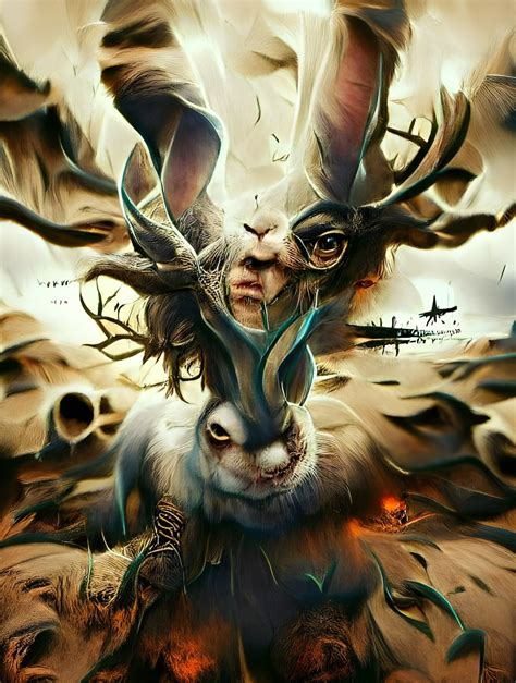 The Elusive Jackalope Ai Generated Artwork Nightcafe Creator