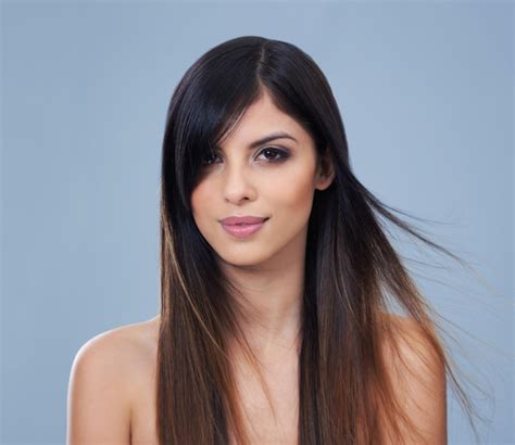 Premium Photo Hair And Beauty Unmatched Studio Shot Of A Beautiful Brunette Model With