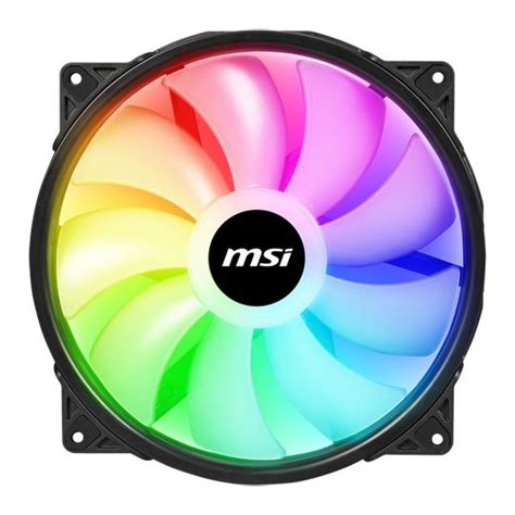 Msi Mag Max F A Mm Black Argb Fan Rebel Gaming