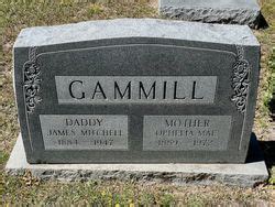 Ophelia Mae Gresham Gammill M Morial Find A Grave