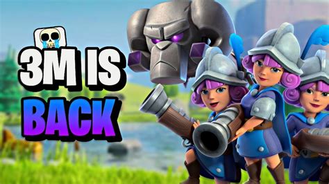 Evolution Battle Ram Revived This 3 Musketeers Deck 🔥 Clash Royale Youtube