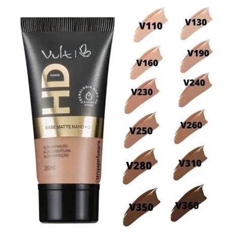 Base Matte HD Vult Alta Cobertura 26ML NOVA EMBALAGEM Shopee Brasil