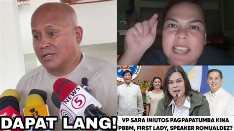 REAKSYON Ni Sen Bato Dela Rosa Sa BANTA PAGPAPAPATAY Ni VP Sara Kay BBM