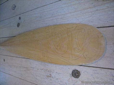 How To Decorate A Canoe Paddle