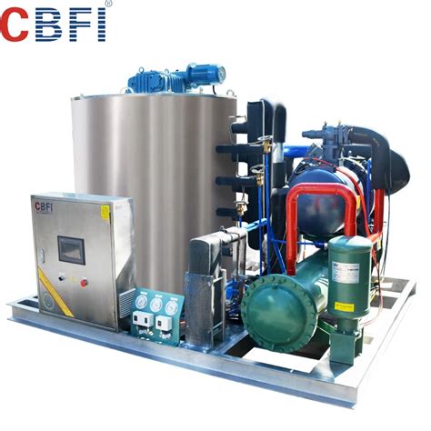 Cbfi Bf Tons Flake Ice Machine Seawater Type Manufacturer China