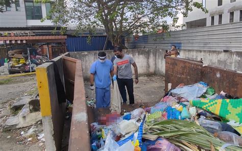 Mayat Bayi Perempuan Cukup Sifat Ditemui Dalam Tong Sampah FMT