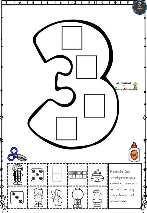 Actividades De Numeros Para Preescolares