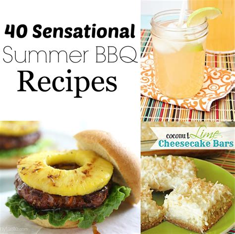 Cremedelacrumb Summer Barbecue Recipe Roundup