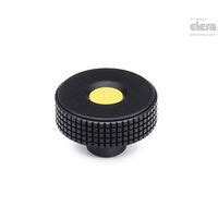 Shop Elesa Mbt Diamond Cut Knurled Knobs Technopolymer Brass Boss Plain