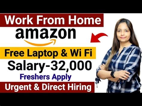 Amazon Recruitment Work From Home Job Amazon Jobs For Freshers