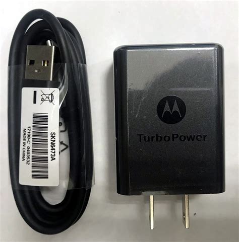 Cargador Turbo Power Motorola Original Moto G6 Play C G5s G5 Cuotas Sin Interés