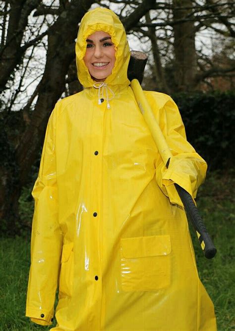 Pin Auf Yellow Raincoat Regenkleidung Regenjacke Regenbekleidung