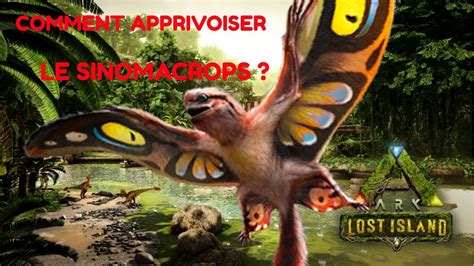 Comment Tamer Le Sinomacrops Sur Ark Lost Island Youtube