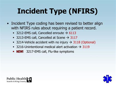 NFIRS Incident Types